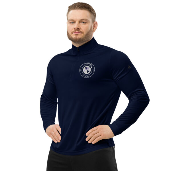 Sudadera cremallera 3/4 adidas - Multipase