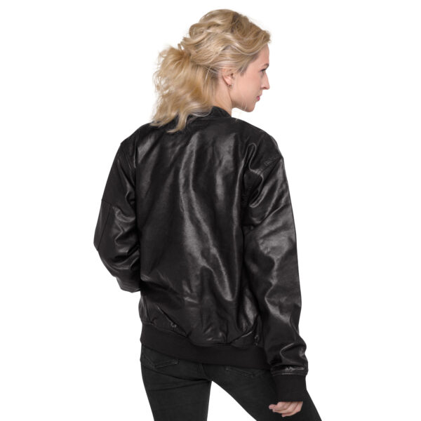 Chaqueta bomber piel vegana