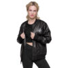 Chaqueta bomber piel vegana