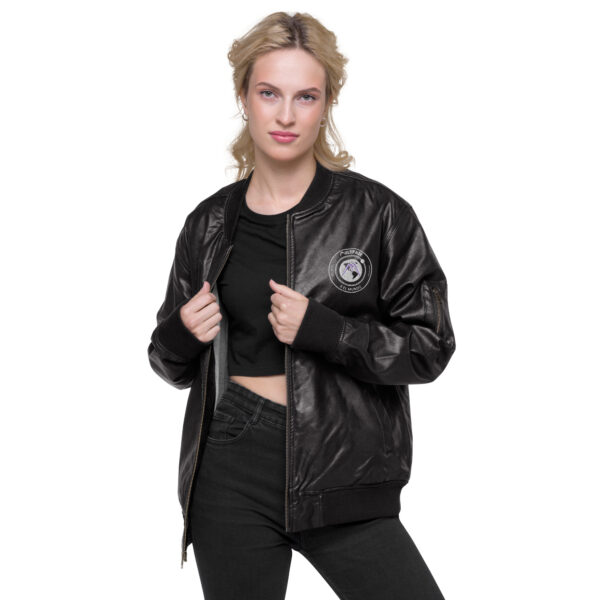 Chaqueta bomber piel vegana