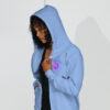 Sudadera gruesa unisex con capucha y cremallera Multipase