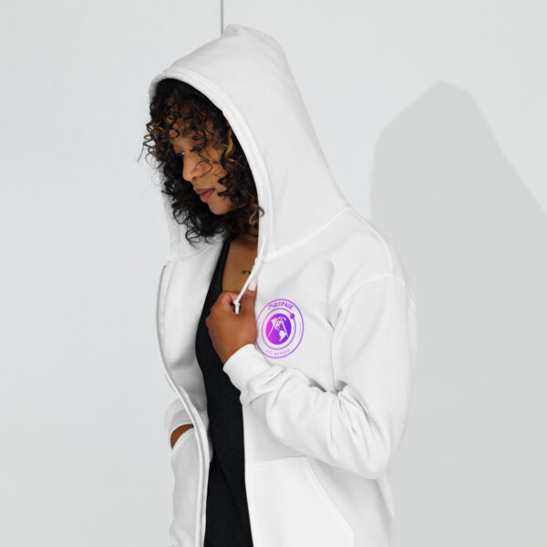 Sudadera gruesa unisex con capucha y cremallera Multipase