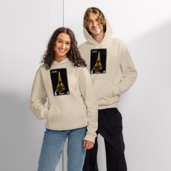 Sudadera con capucha gruesa oversize - París Francia.