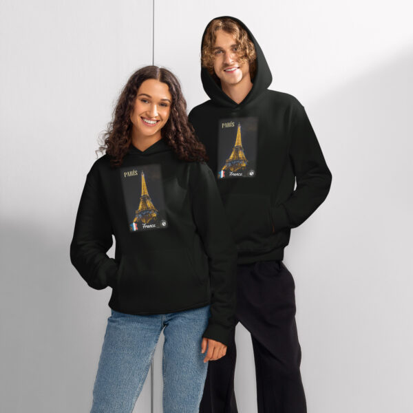 Sudadera con capucha gruesa oversize - París Francia.