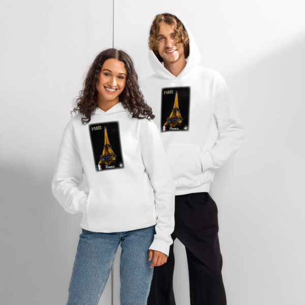 Sudadera con capucha gruesa oversize - París Francia.