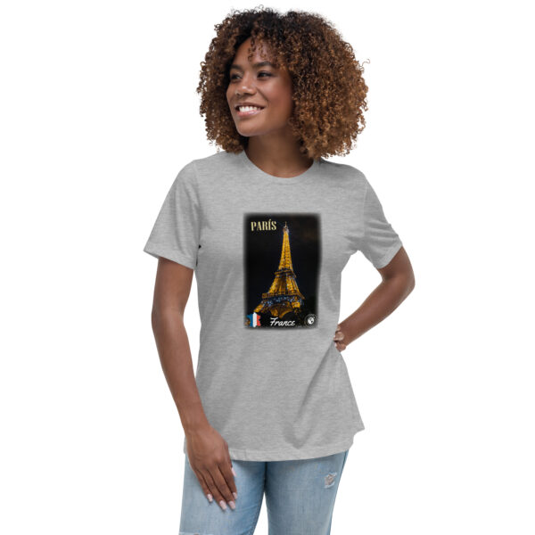 Camiseta suelta mujer - París Francia.