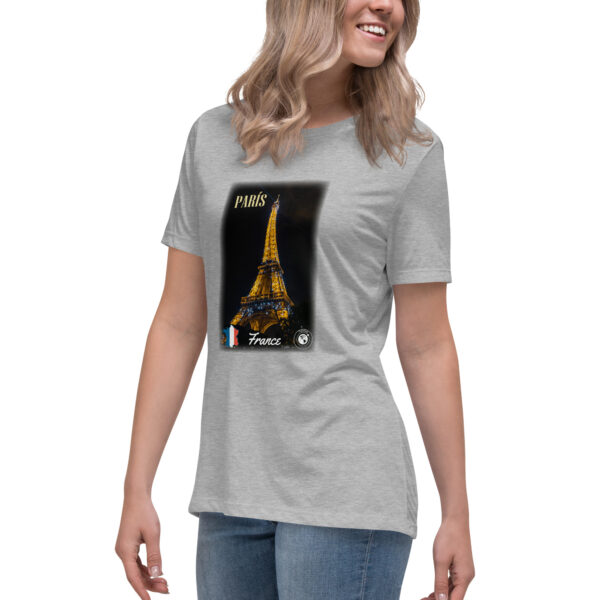 Camiseta suelta mujer - París Francia.