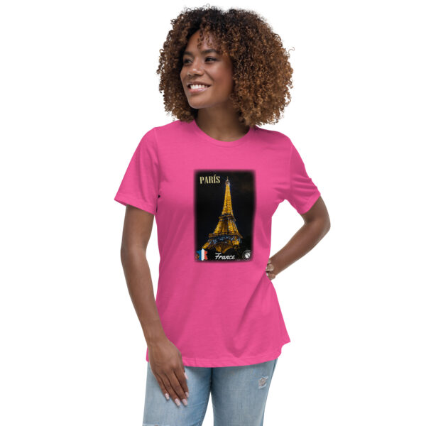 Camiseta suelta mujer - París Francia.