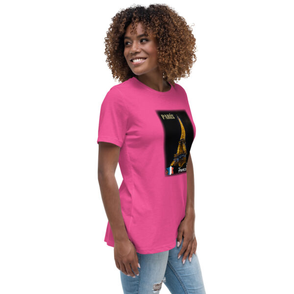 Camiseta suelta mujer - París Francia.