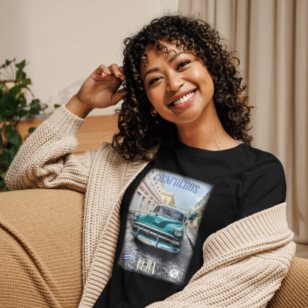Camiseta suelta mujer - Cienfuegos Cuba