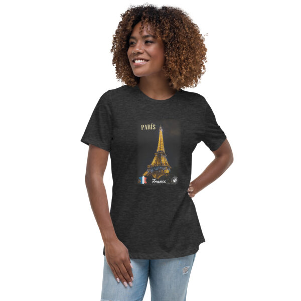 Camiseta suelta mujer - París Francia.