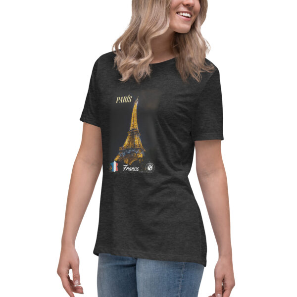 Camiseta suelta mujer - París Francia.