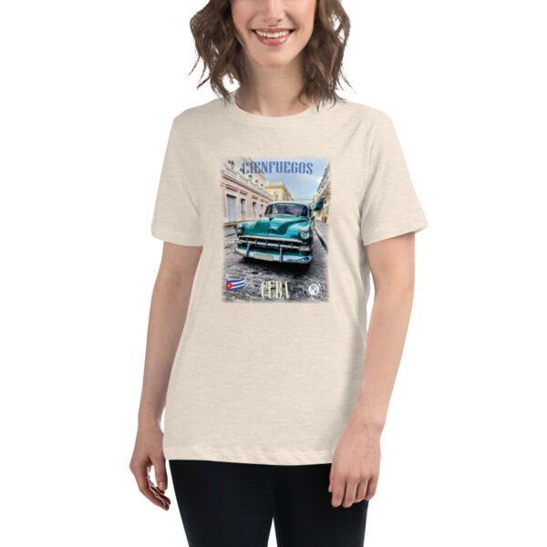 Camiseta suelta mujer - Cienfuegos Cuba