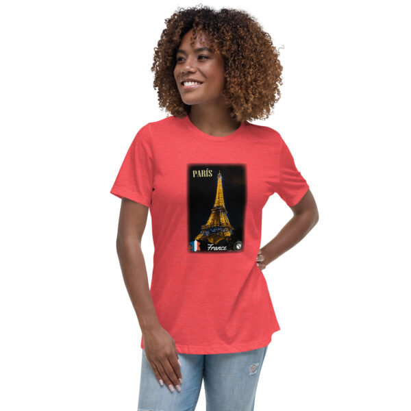 Camiseta suelta mujer - París Francia.