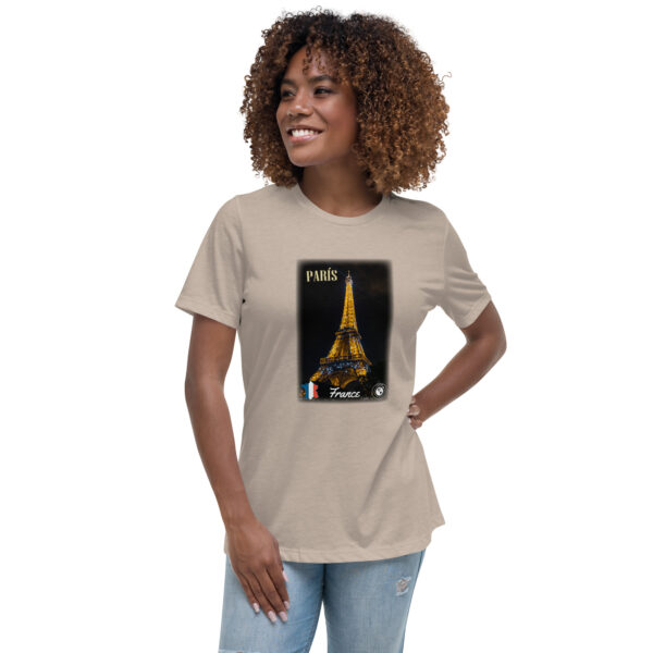 Camiseta suelta mujer - París Francia.