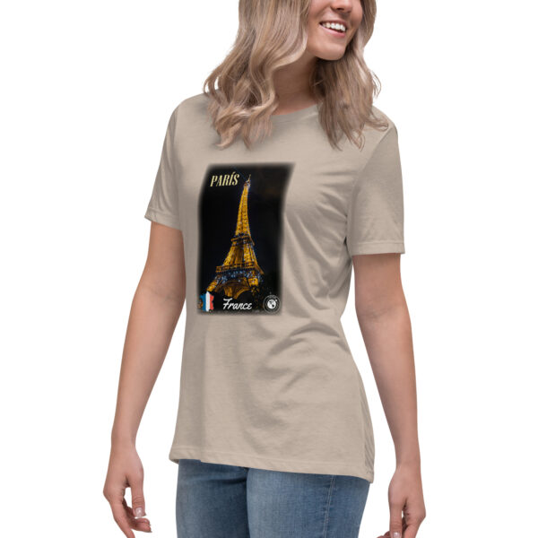Camiseta suelta mujer - París Francia.