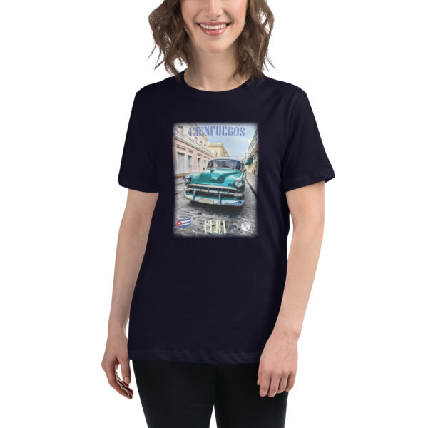 Camiseta suelta mujer - Cienfuegos Cuba