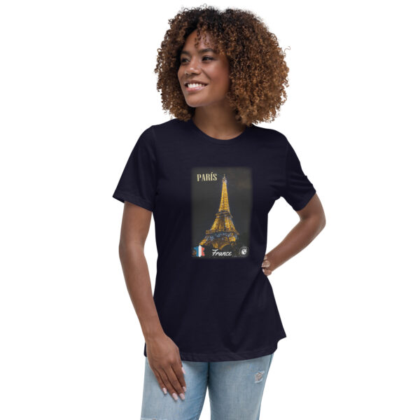 Camiseta suelta mujer - París Francia.