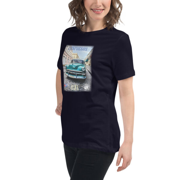 Camiseta suelta mujer - Cienfuegos Cuba