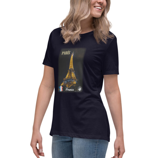 Camiseta suelta mujer - París Francia.