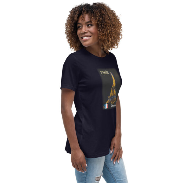 Camiseta suelta mujer - París Francia.