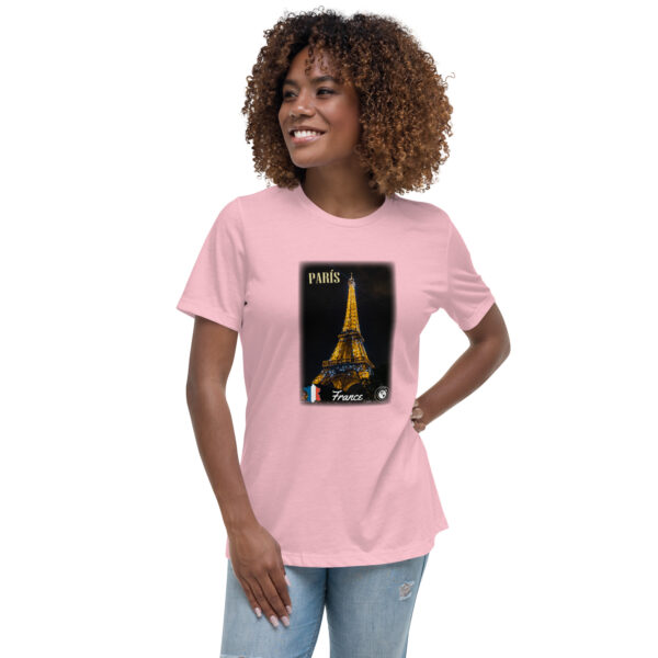Camiseta suelta mujer - París Francia.
