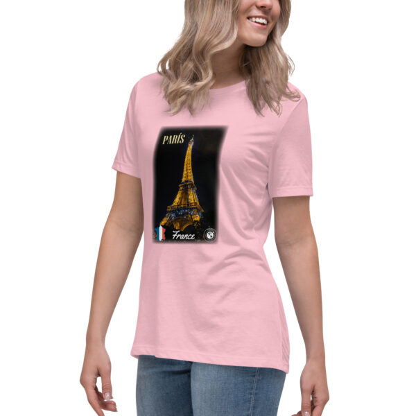 Camiseta suelta mujer - París Francia.