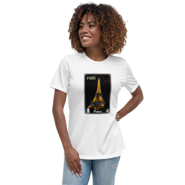 Camiseta suelta mujer - París Francia.