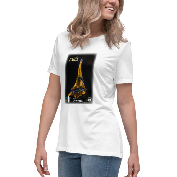 Camiseta suelta mujer - París Francia.