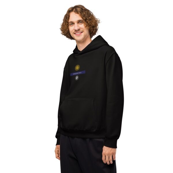 Sudadera con capucha gruesa oversize - Argentina - Bordada