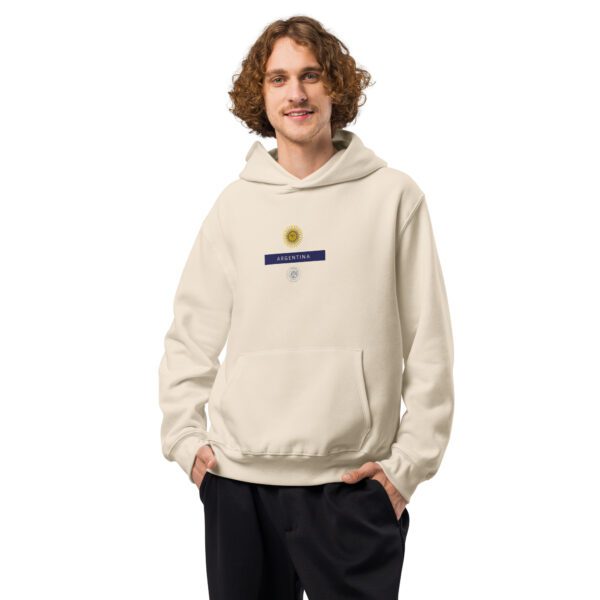 Sudadera con capucha gruesa oversize - Argentina - Bordada