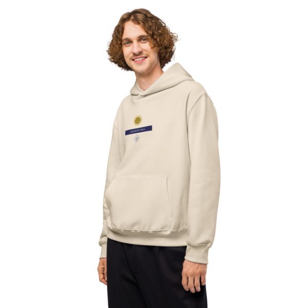 Sudadera con capucha gruesa oversize - Argentina - Bordada