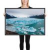 enhanced-matte-paper-framed-poster-in-black-24x36-person-69a21b88384c7.jpg Póster con marco - Calafate Glaciar ARG