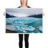 enhanced-matte-paper-framed-poster-in-white-24x36-person-69a21b8838bc5.jpg Póster con marco - Calafate Glaciar ARG